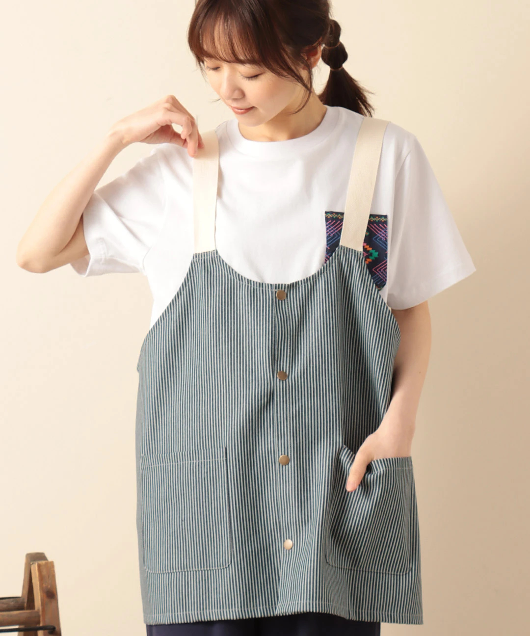 デニムキャンプエプロン / エプロン | エスニックファッション＆雑貨の
