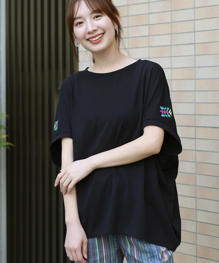 チチカカ |ドルマン刺繍プルオーバー