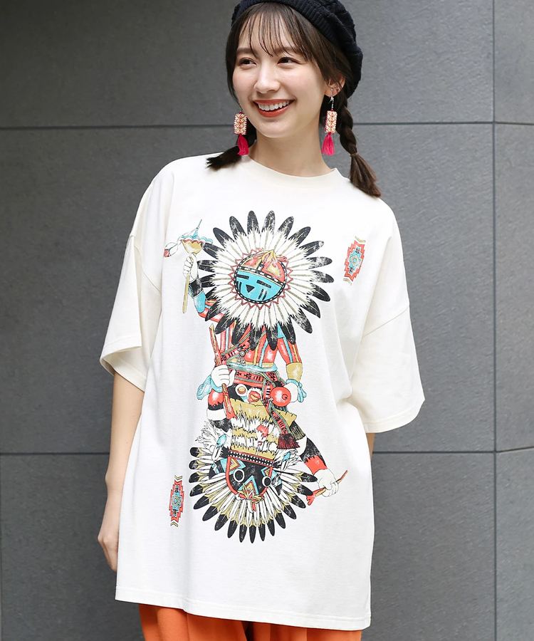 チチカカ |カッチーナプリントTシャツ