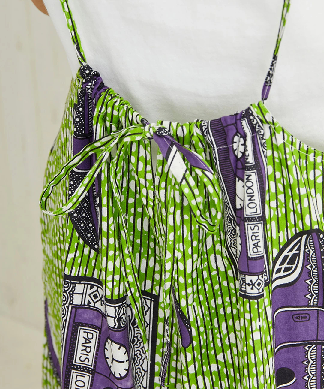 Shanti Shanti アフリカンプレーンサロペット【WEB限定】 / サロペット