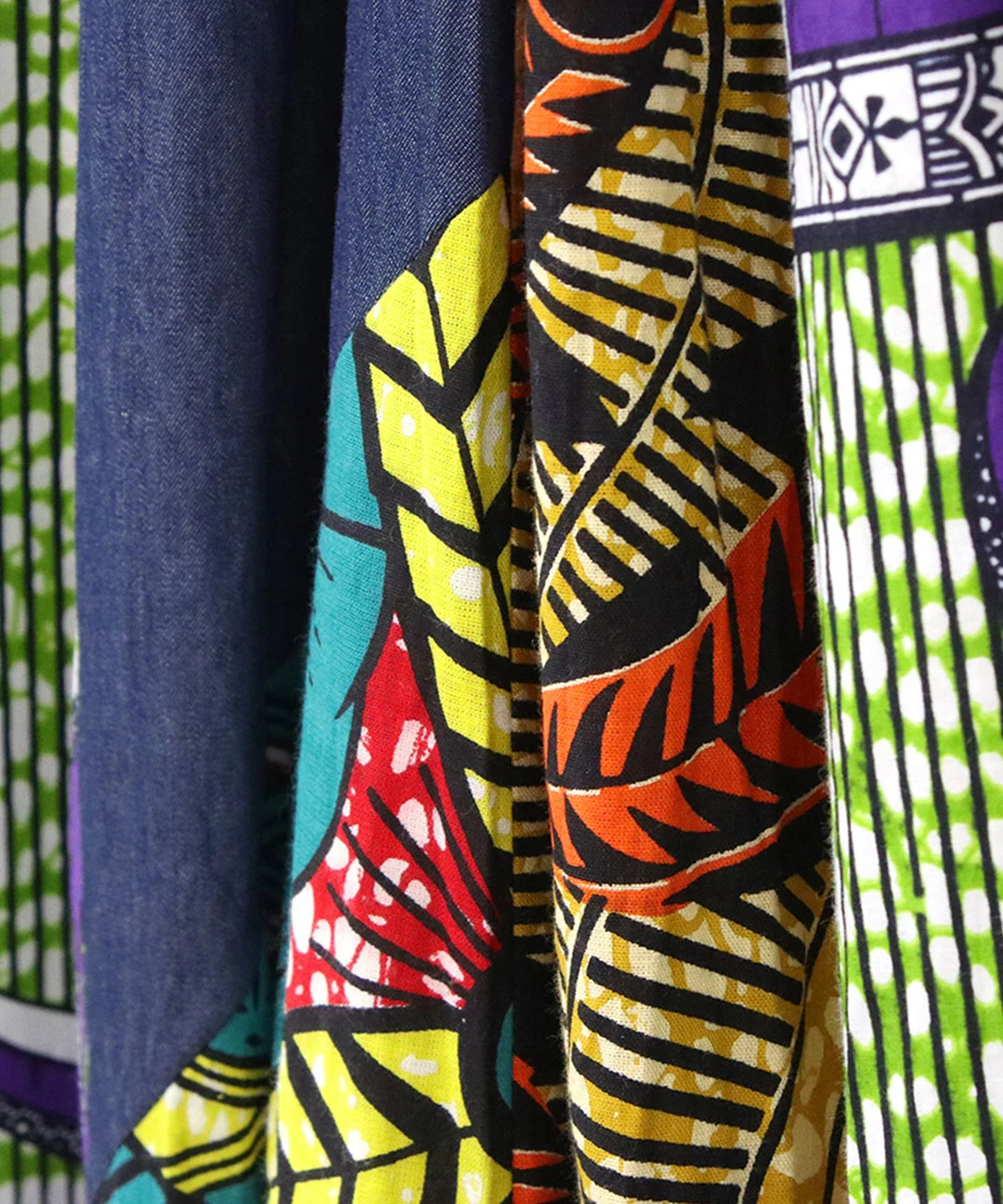 Shanti Shanti アフリカンデニムスカート【WEB限定】 / スカート