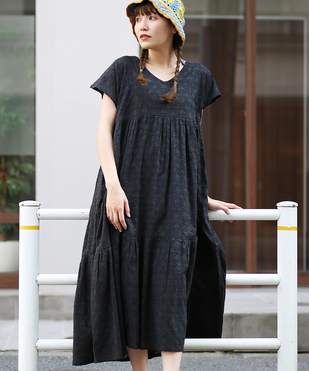 TMC 【Shanti Shanti】ワンピース ダマスク Shanti Shanti ダマスク柄ワンピース【WEB限定】 / ワンピース