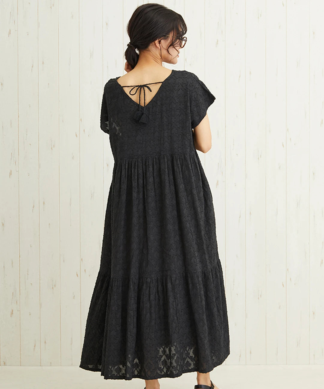 TMC 【Shanti Shanti】ワンピース ダマスク Shanti Shanti ダマスク柄ワンピース【WEB限定】 / ワンピース