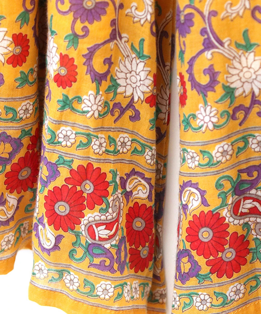 Shanti Shanti レトロフラワー柄パンツ【WEB限定】 パンツ エスニックファッション＆雑貨のチチカカ公式通販サイト