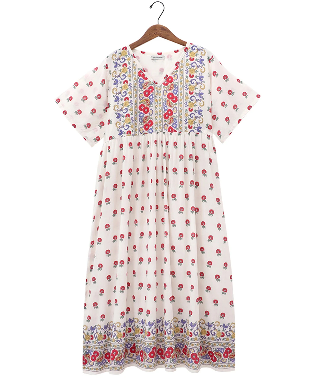 TMC 【Shanti Shanti】ワンピース レトロフラワー TMC 【Shanti Shanti】ワンピース レトロフラワー : ウエスト