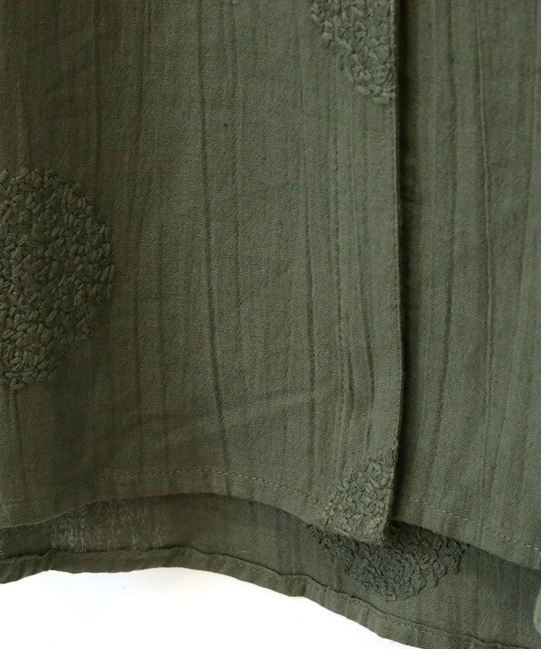 TMC 【PORINA】ワンピース プラム PORINA ドット刺繍プラムワンピース【WEB限定】（シャツ