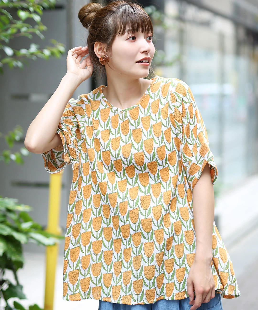 【114】のあさん専用 フリルカラーブラウス | [公式]アパートバイ （A part by）通販