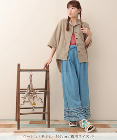 チチカカ |Shanti Shanti リラクシングシャツ【WEB限定】