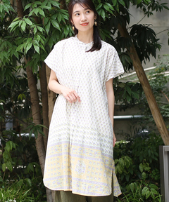 チチカカ |Shanti Shanti エレガントフラワーチュニック【WEB限定】