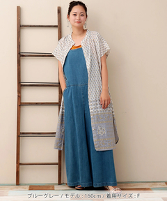 チチカカ |Shanti Shanti エレガントフラワーチュニック【WEB限定】