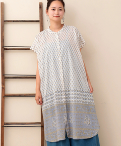 チチカカ |Shanti Shanti エレガントフラワーチュニック【WEB限定】