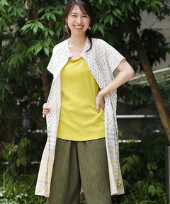 チチカカ |Shanti Shanti エレガントフラワーチュニック【WEB限定】