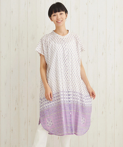 チチカカ |Shanti Shanti エレガントフラワーチュニック【WEB限定】