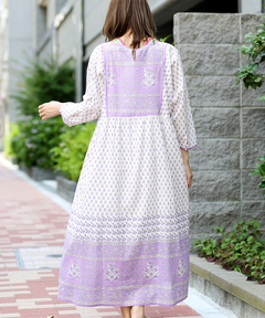 チチカカ |Shanti Shanti エレガントフラワーワンピース【WEB限定】