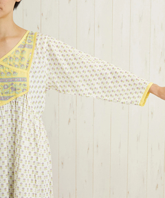 チチカカ |Shanti Shanti エレガントフラワーワンピース【WEB限定】