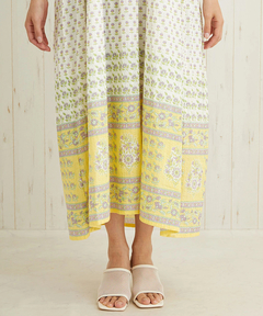 チチカカ |Shanti Shanti エレガントフラワーワンピース【WEB限定】