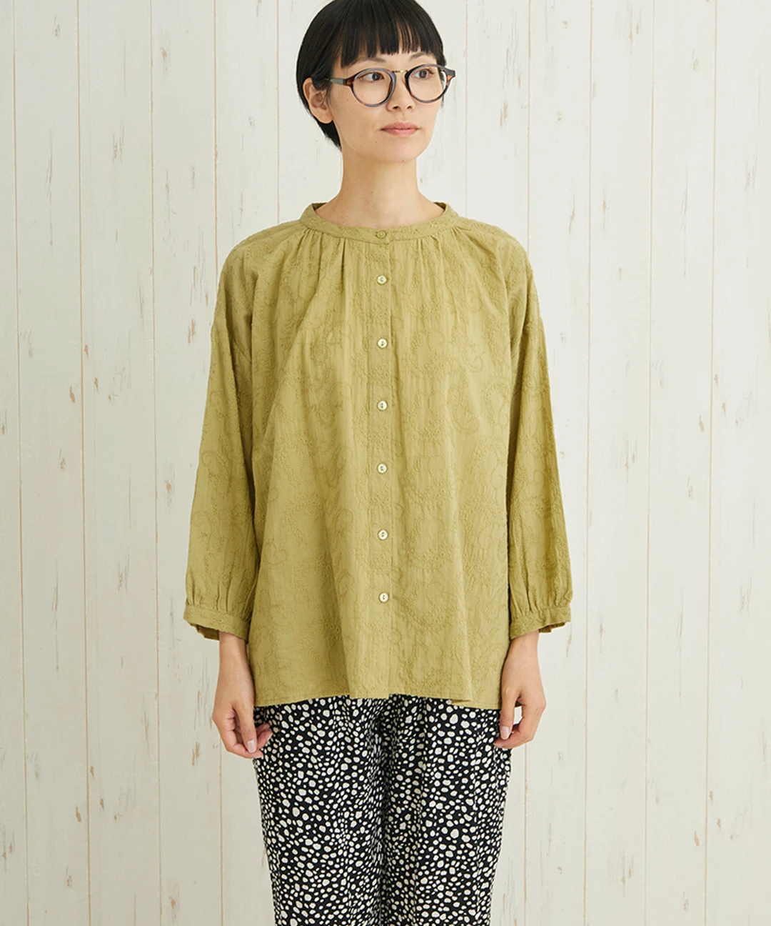 PORINA ペイズリー刺繍シャツブラウス【WEB限定】 / シャツ・ブラウス