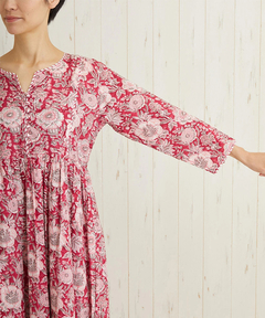 チチカカ |Shanti Shanti ディンティブロックワンピース【WEB限定】