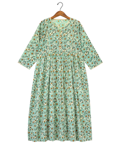 チチカカ |Shanti Shanti ディンティブロックワンピース【WEB限定】