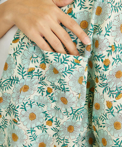 チチカカ |Shanti Shanti ディンティブロックシャツ【WEB限定】