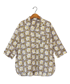 チチカカ |Shanti Shanti ディンティブロックシャツ【WEB限定】