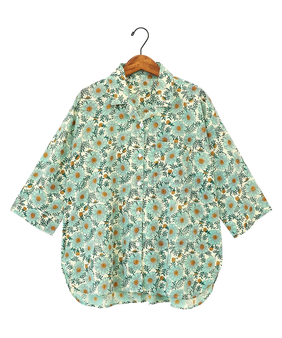 Shanti Shanti ディンティブロックシャツ【WEB限定】 / シャツ
