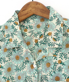 チチカカ |Shanti Shanti ディンティブロックシャツ【WEB限定】