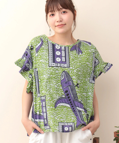 チチカカ |Shanti Shanti アフリカンプレーンプルオーバー【WEB限定】