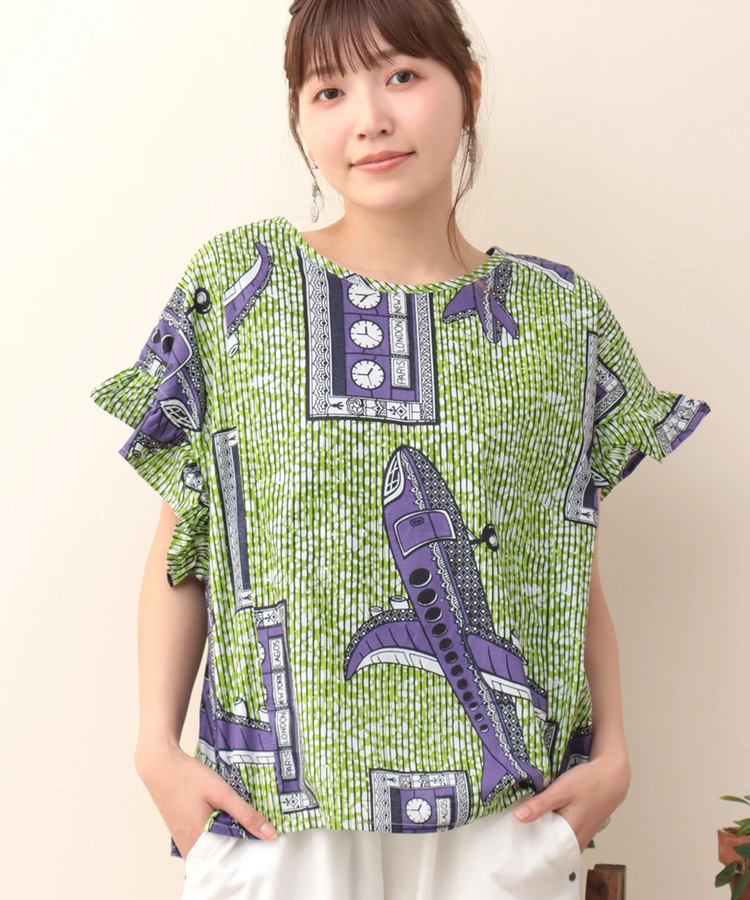 チチカカ |Shanti Shanti アフリカンプレーンプルオーバー【WEB限定】