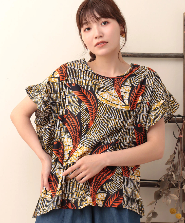 チチカカ |Shanti Shanti アフリカンプレーンプルオーバー【WEB限定】