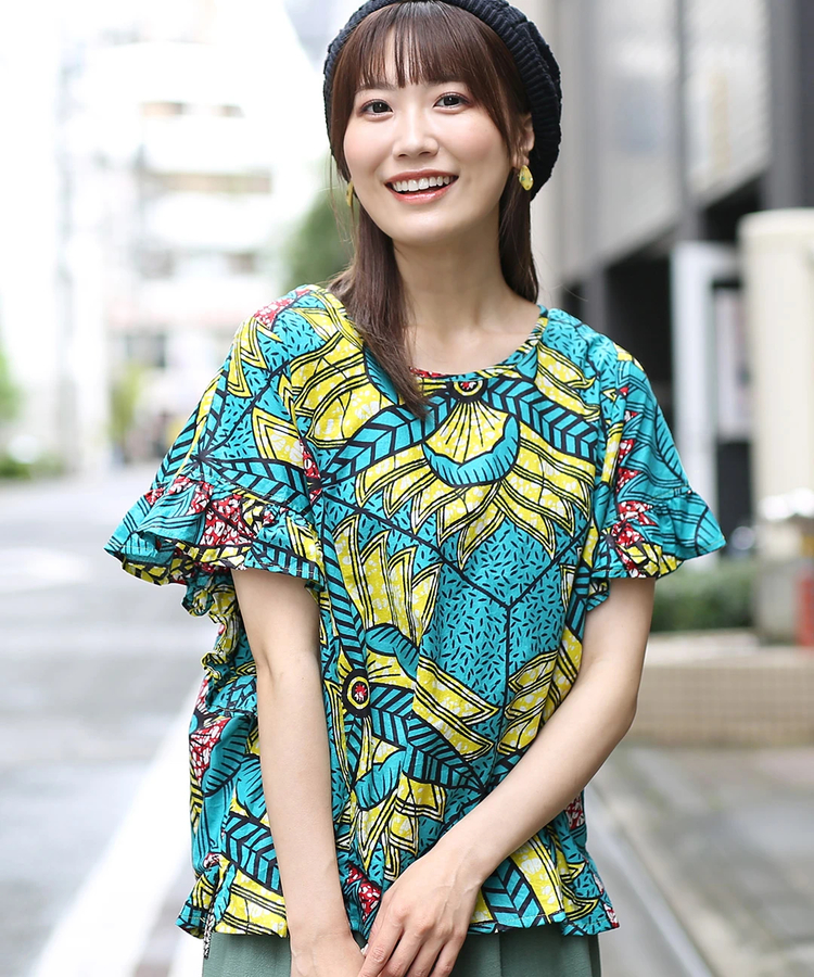 チチカカ |Shanti Shanti アフリカンプレーンプルオーバー【WEB限定】