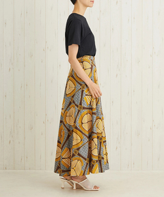 チチカカ |Shanti Shanti アフリカンプレーンラップスカート【WEB限定】