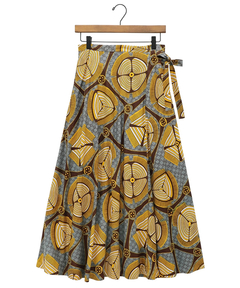 チチカカ |Shanti Shanti アフリカンプレーンラップスカート【WEB限定】