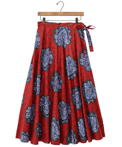 チチカカ |Shanti Shanti アフリカンプレーンラップスカート【WEB限定】