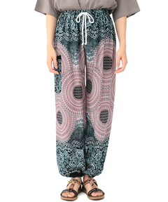 チチカカ |レーヨン総柄エスニックパンツ【WEB限定】
