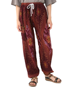 チチカカ |レーヨン総柄エスニックパンツ【WEB限定】