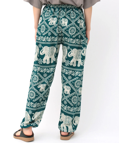 チチカカ |レーヨン総柄エスニックパンツ【WEB限定】