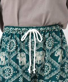 チチカカ |レーヨン総柄エスニックパンツ【WEB限定】