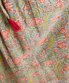 チチカカ |Shanti Shanti ブロックプリントディンティ ノースリーブワンピース【WEB限定】