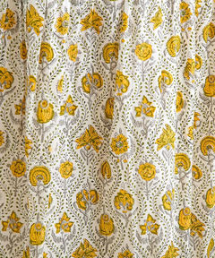 チチカカ |Shanti Shanti ブロックプリントディンティワンピース【WEB限定】