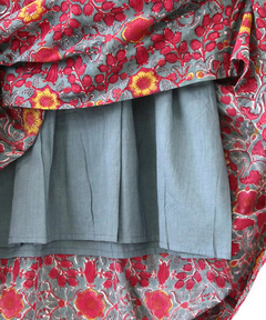 チチカカ |Shanti Shanti ブロックプリントディンティ ワンピース【WEB限定】