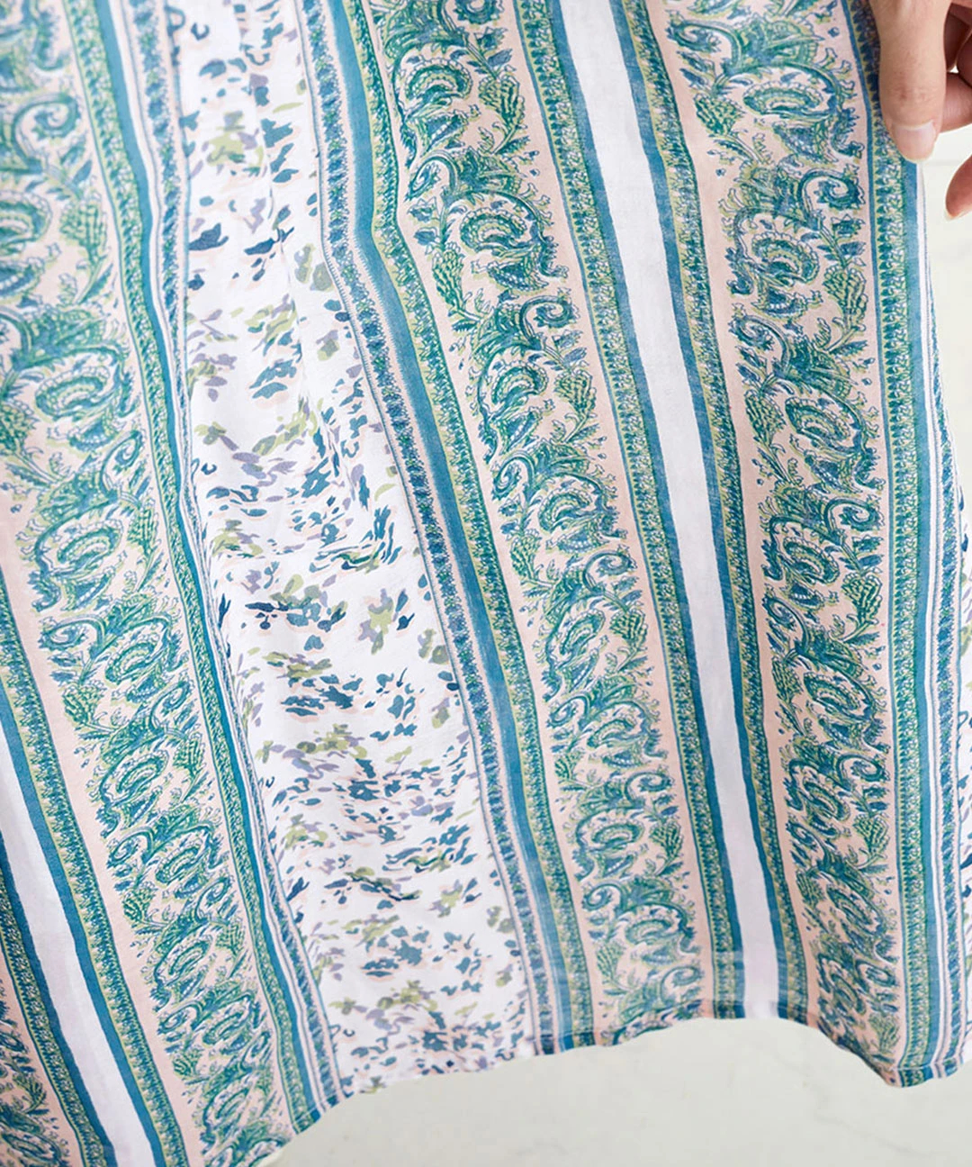 TMC 【Shanti Shanti】ワンピース フラワーペイズリー Shanti Shanti フラワーペイズリーワンピース【WEB限定