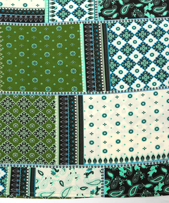 チチカカ |パッチワークプリントワンピース