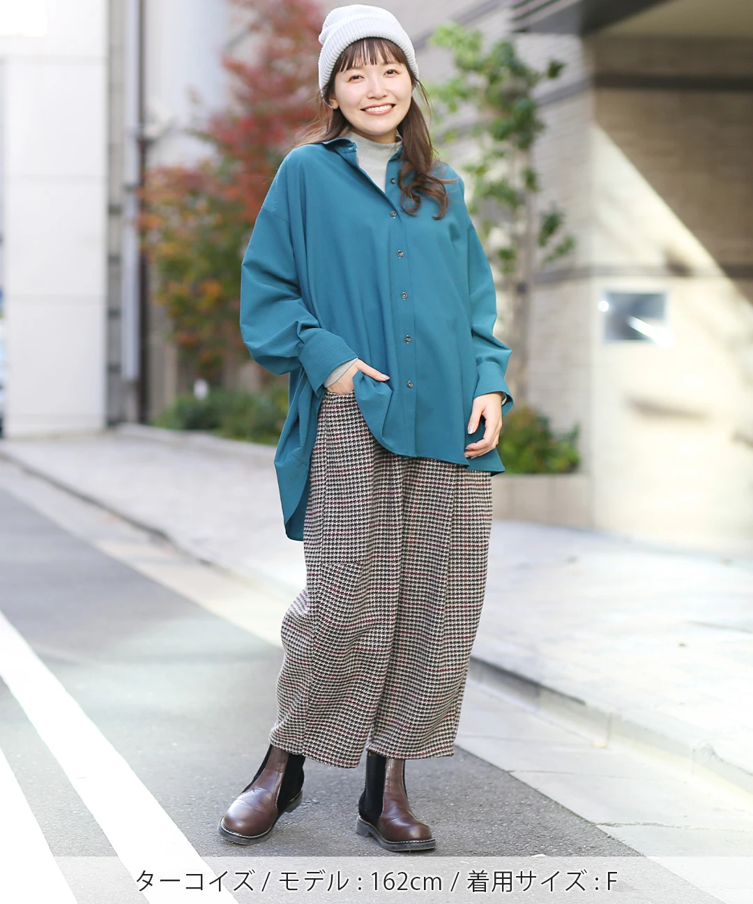 フィッシュテールチュニックブラウス / シャツ・ブラウス
