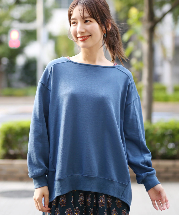 チチカカ |裏毛肩チロリープルオーバー