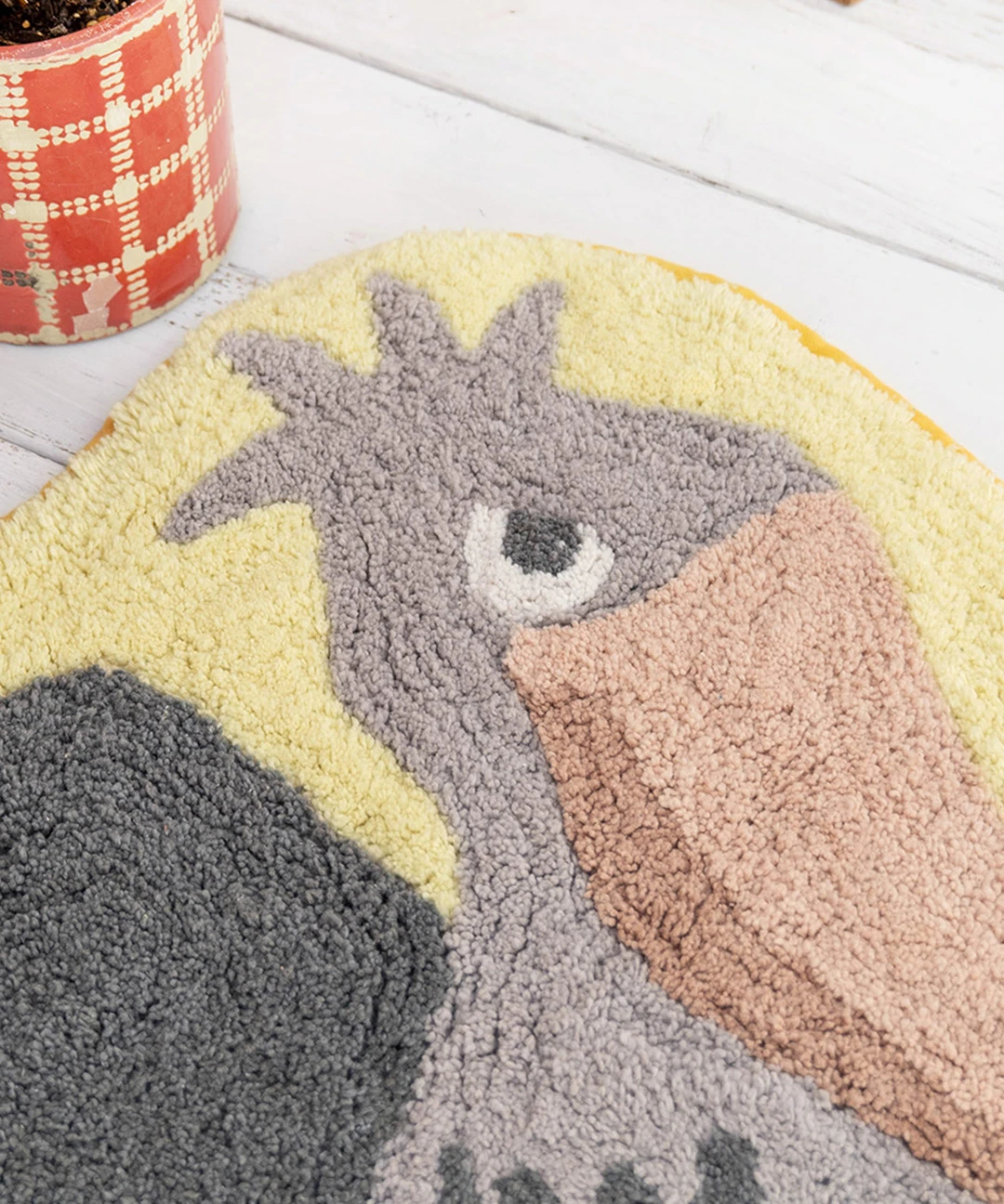 ハシビロコウ フロアマット【WEB限定】 / ラグ・フロアマット