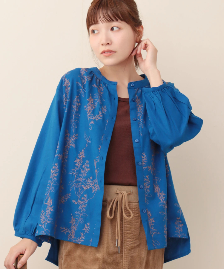 チチカカ |PORINA リーブス刺繍ブラウス【WEB限定】