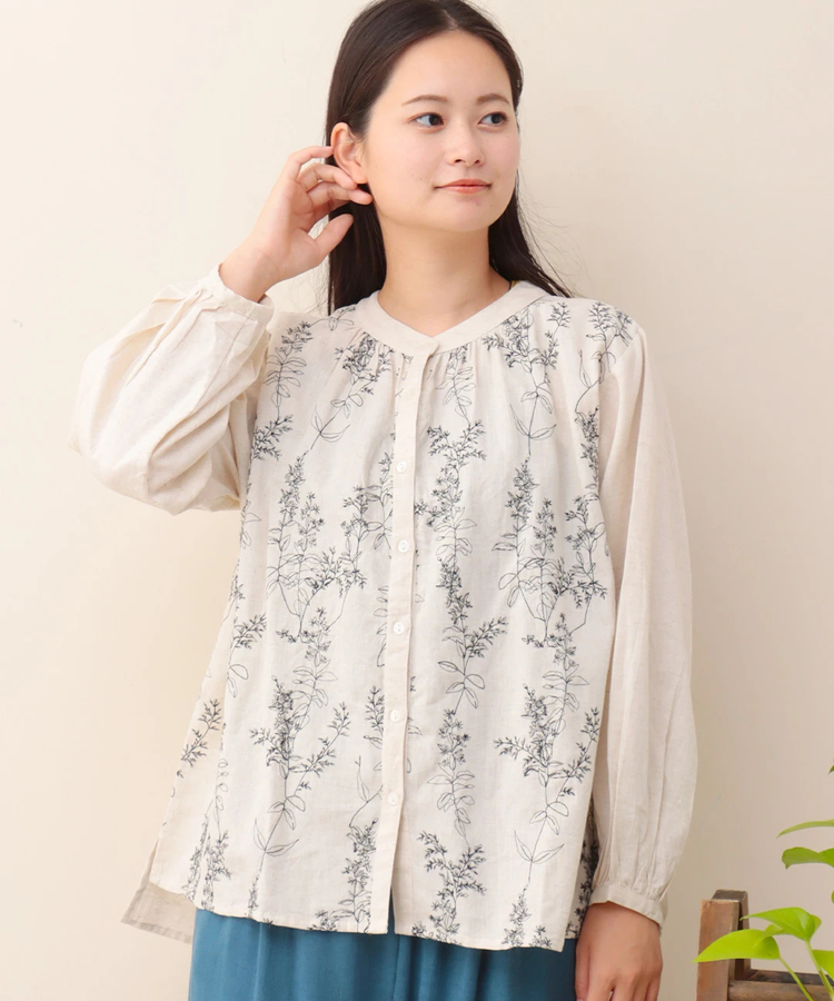 チチカカ |PORINA リーブス刺繍ブラウス【WEB限定】