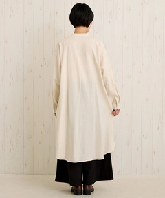 チチカカ |PORINA リーブス刺繍シャツワンピース【WEB限定】