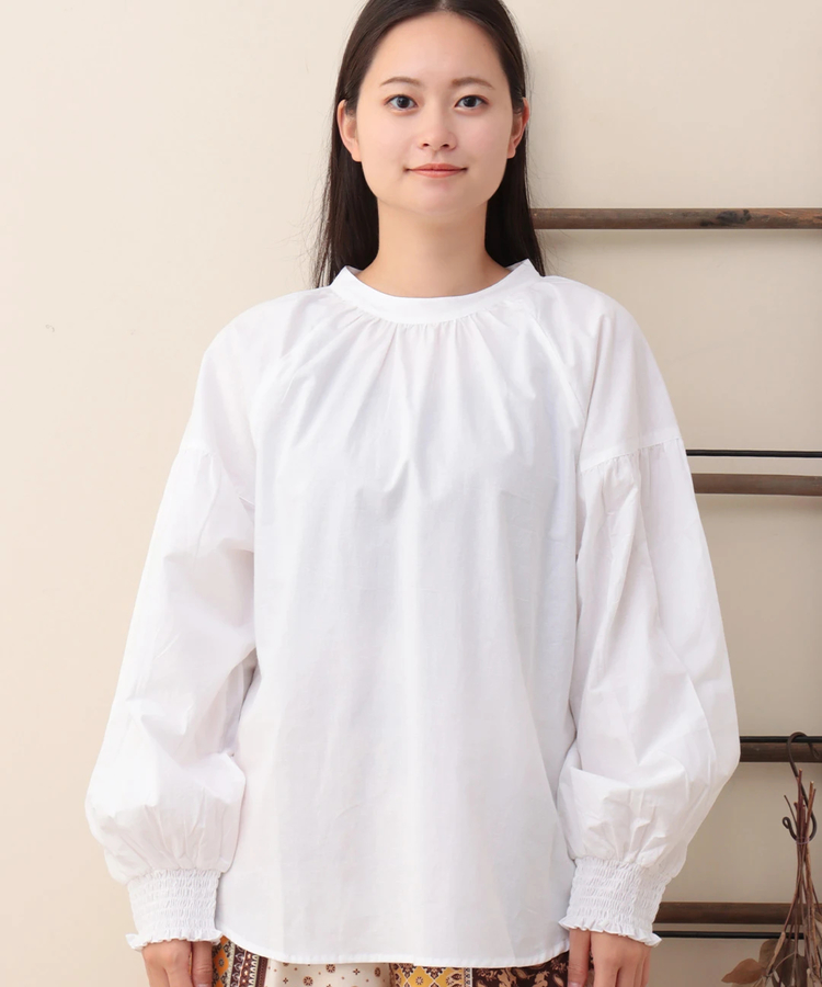 チチカカ |PORINA ポプリンプルオーバー【WEB限定】